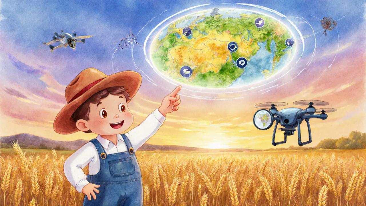 Дроны и спутниковый мониторинг в агростраховании: как цифровая экспертиза полей меняет страхование сельхозугодий