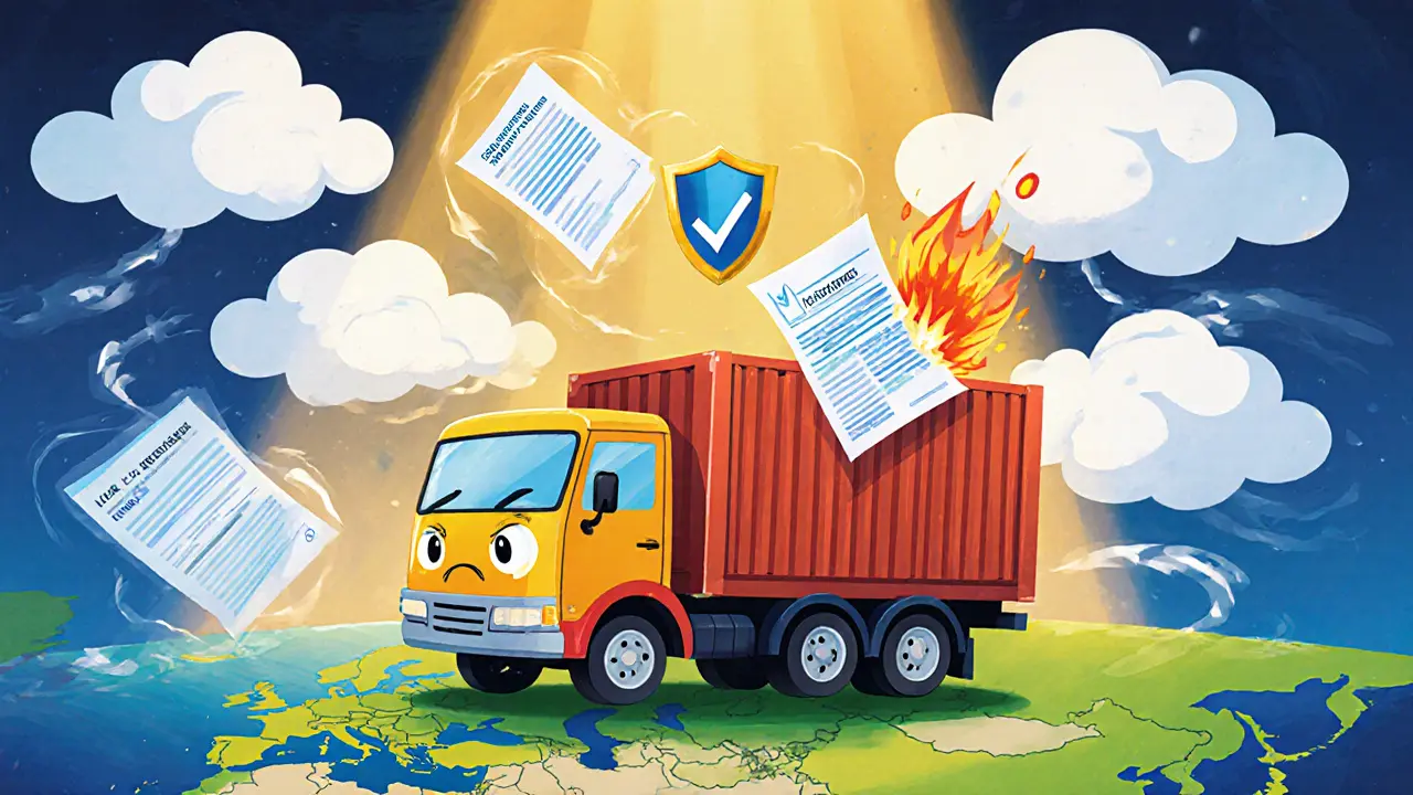 Страхование при международных перевозках: как защитить груз от таможенных рисков и потерь на границах