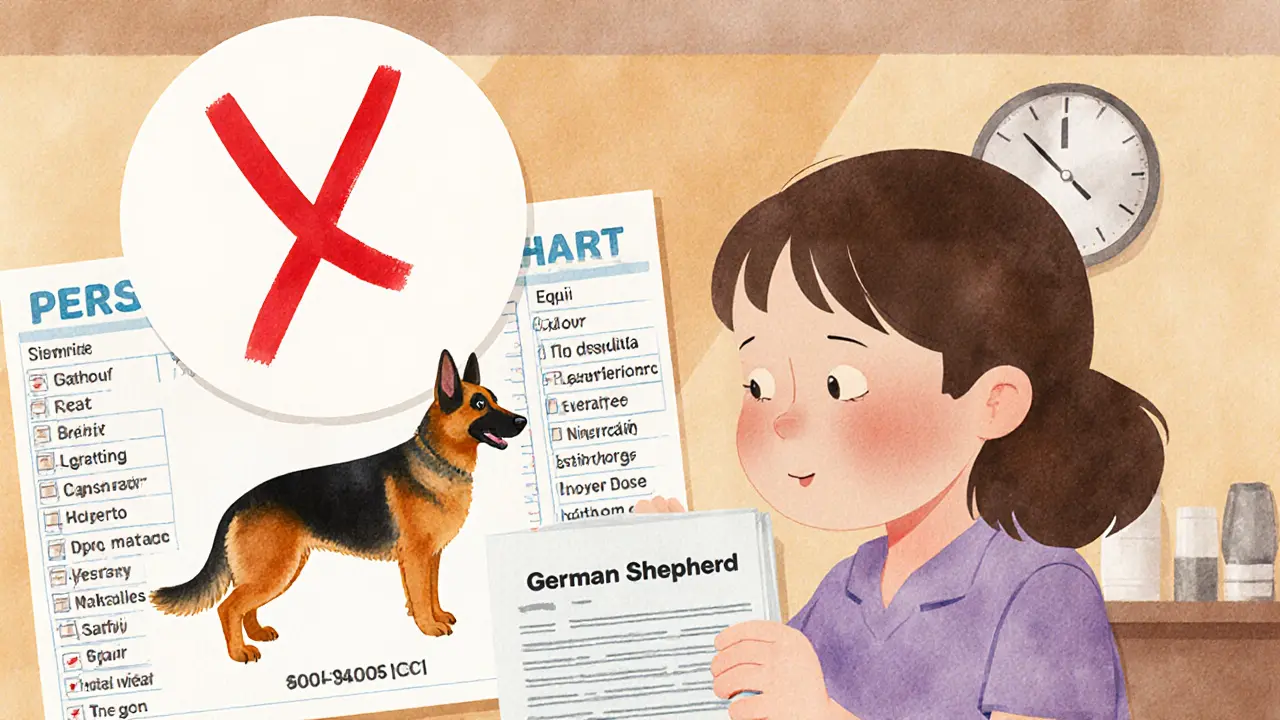 Генетические и породные заболевания: что не покрывает страхование питомцев