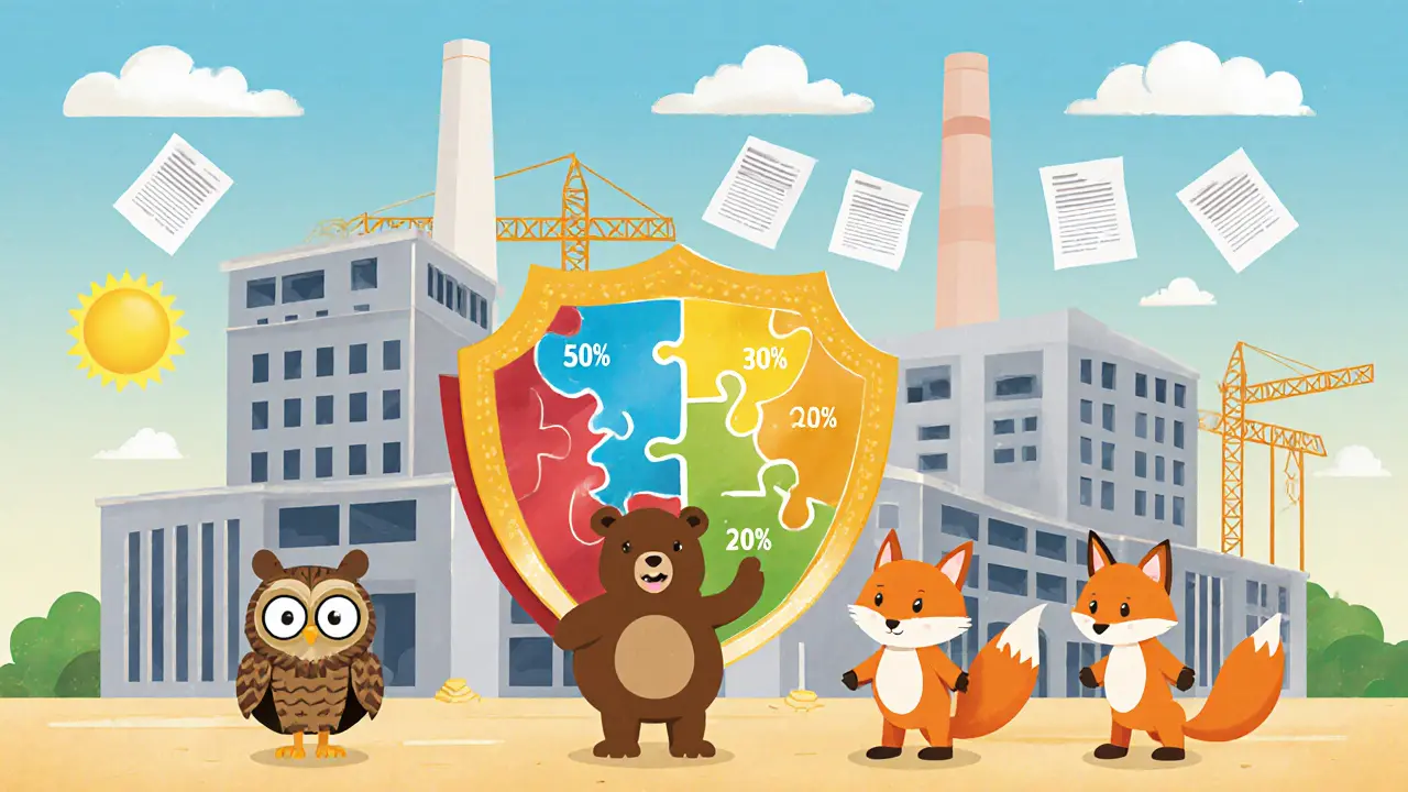 Сострахование крупных рисков: как распределяются доли между страховщиками