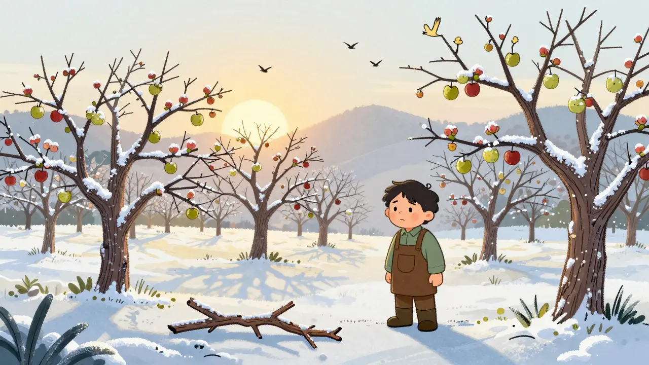 Страхование плодовых садов от заморозков: как защитить урожай без физических мер