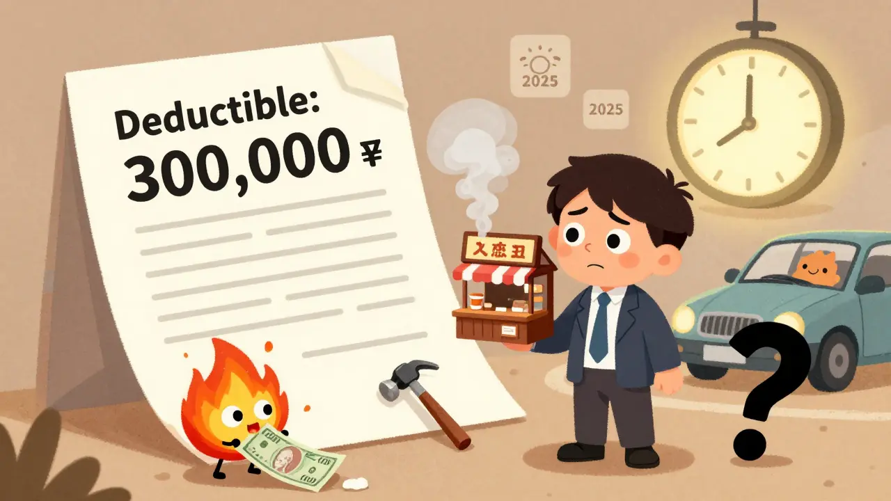 Владелец кафе с огнем и большим договором, где франшиза поглощает выплату.