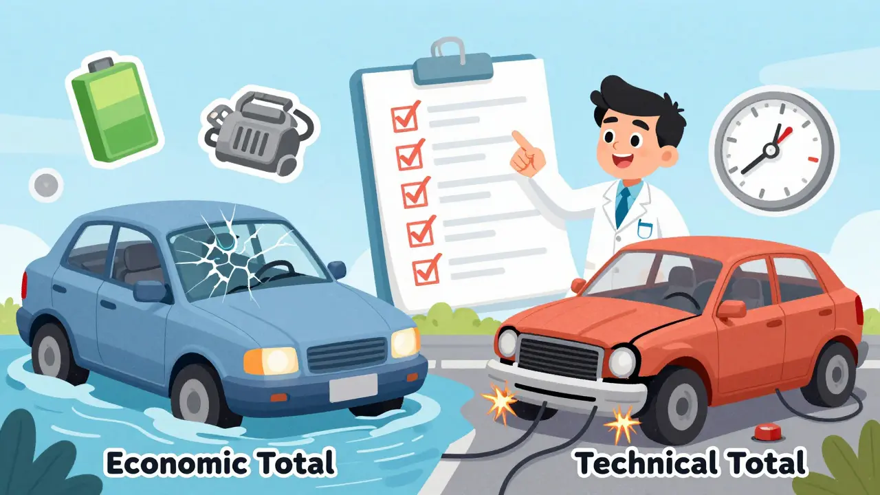 Разделённая сцена: экономический и технический тотал с экспертами и иконками