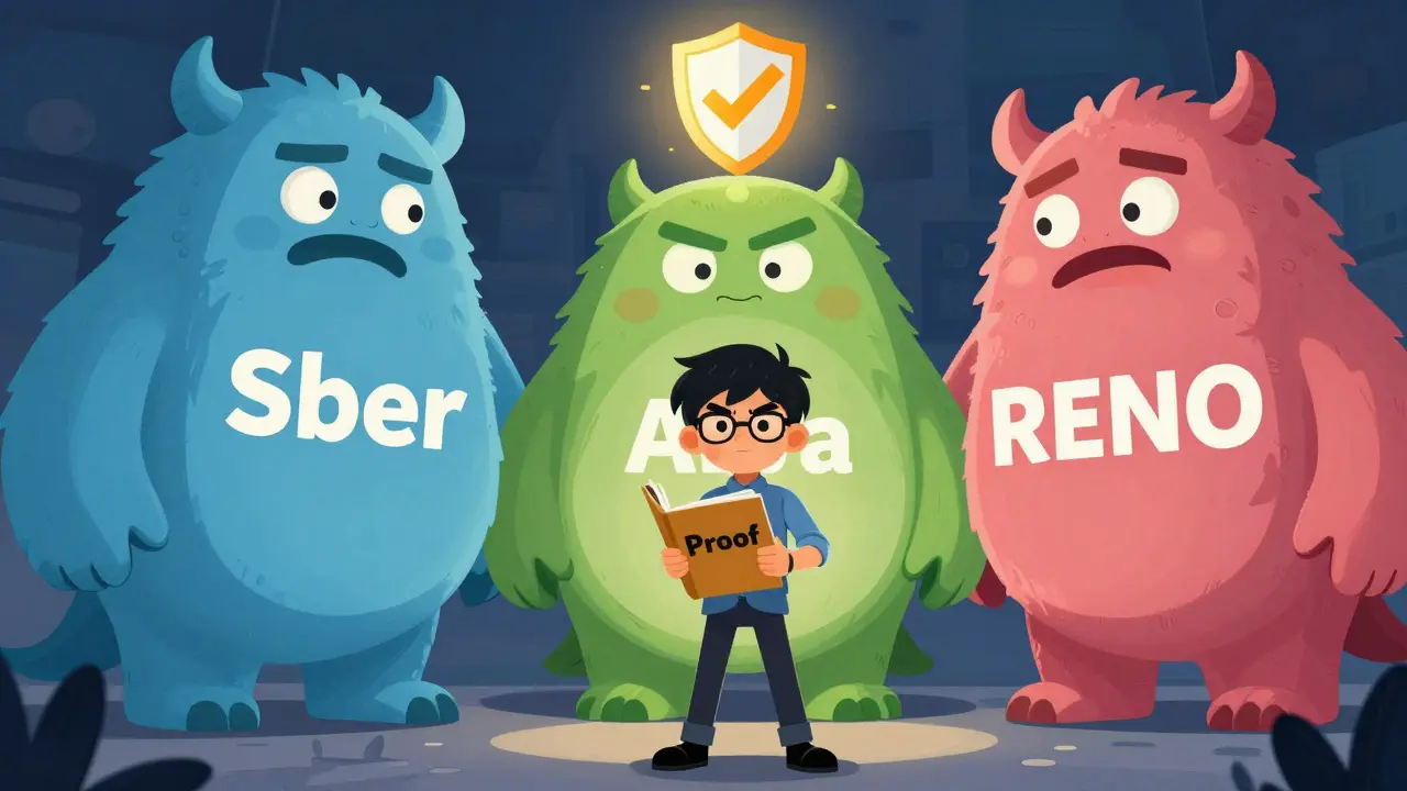 Работник стоит против страховых монстров, держа папку с доказательствами и светящийся щит.