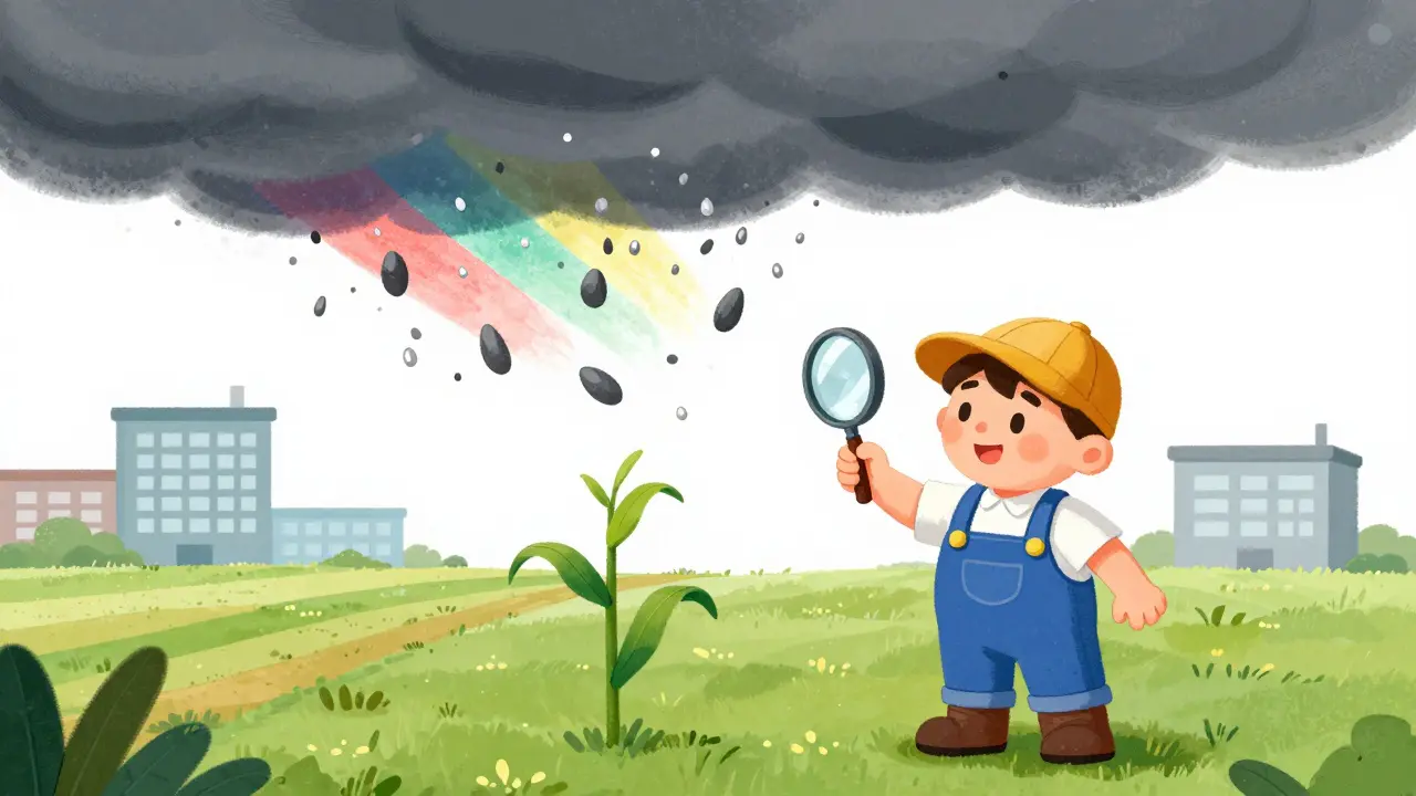 Фермер спасает кукурузу от града волшебным барьером защиты